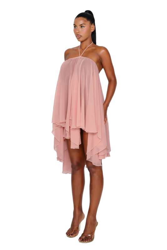 Thar Dress in Rose