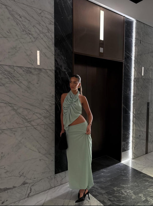 Bobbie Set in Pistachio